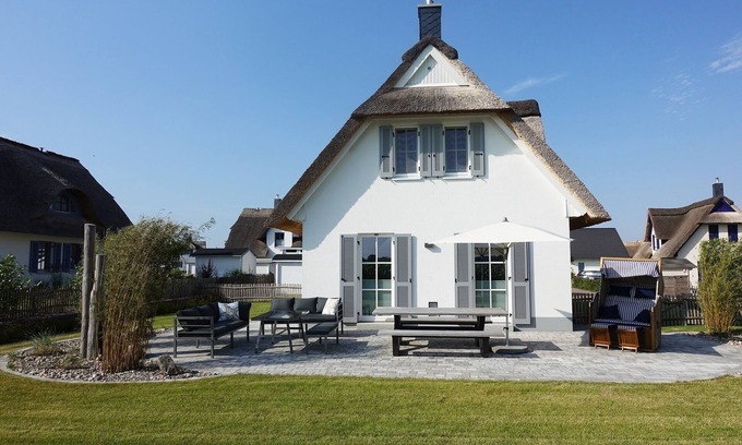 Zierow Casa | Umzäuntes Reethaus mit Weitblick - Hunde Sind Herzlich Willkommen