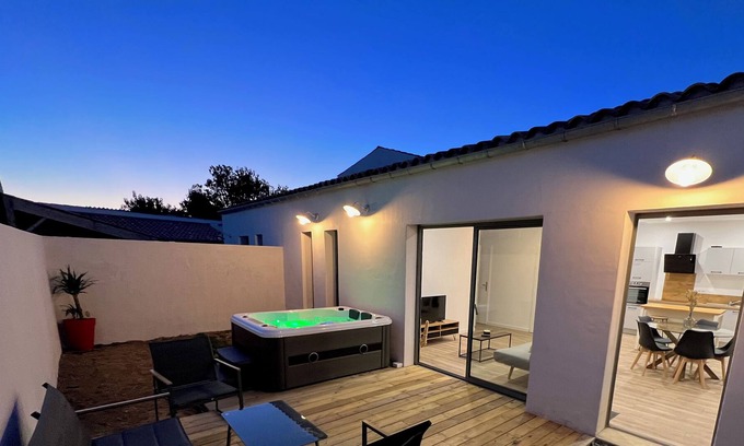 Marsilly Casa | Un Cocon Climatisé Avec Jacuzzi