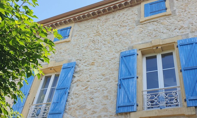 Salles-d'Aude Apartamento | Un Immense Studio Atypique Entre la Vigne et la mer et son un Patio Intimiste