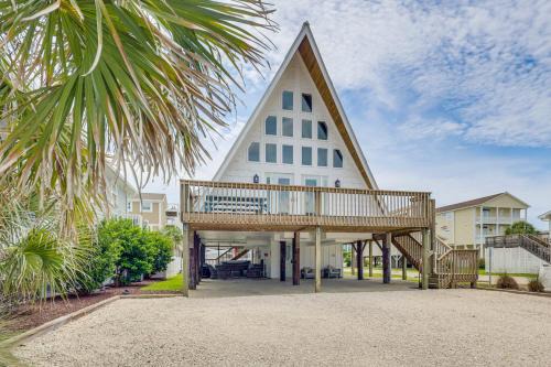Ocean Isle Beach Casa | Unique A-Frame Beach House The Beacon at OIB
