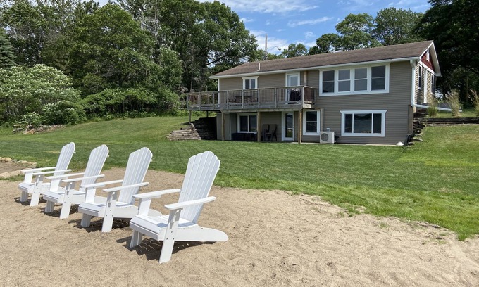 Baxter Casa | Lake Home actualizado en White Sand Lake; Ideal para familias