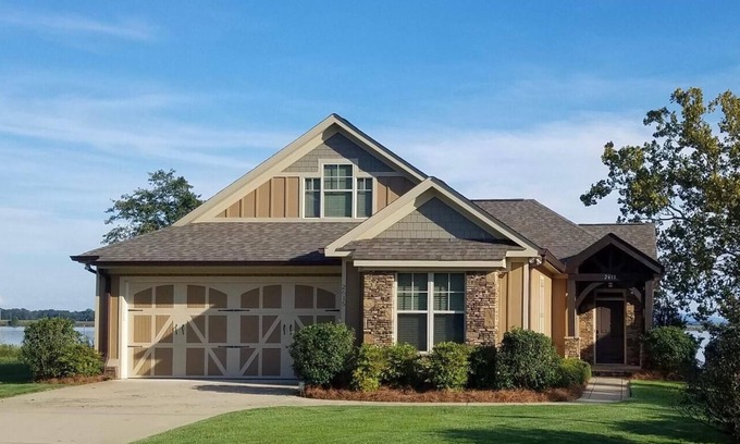 Cedar Bluff Casa | Casa de lujo frente al lago