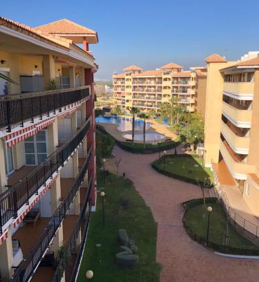 Canet de Berenguer Apartamento | Urbanización Mar de Canet, 2 dormitorios con piscina comunitaria, garaje y wifi