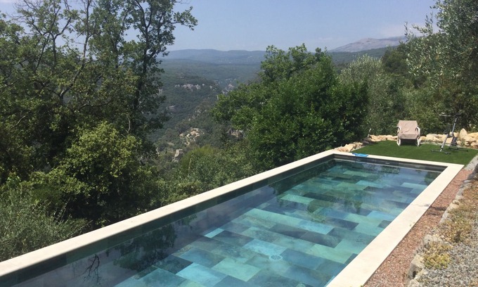 Saint-Cezaire-sur-Siagne Casa | Vacation home between sea and mountains with breathtaking views