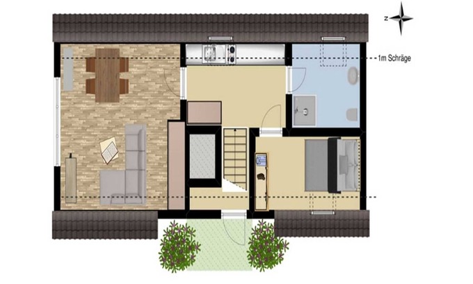 Hiddensee Apartamento | Vacation apartment Maxing - Helms Hüsing
