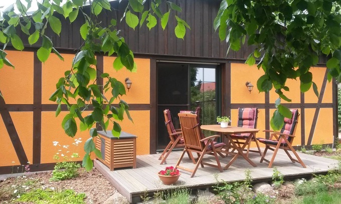 Stolzenhagen Casa | Casa de vacaciones con un hermoso jardín al borde del "Valle del Bajo Oder"