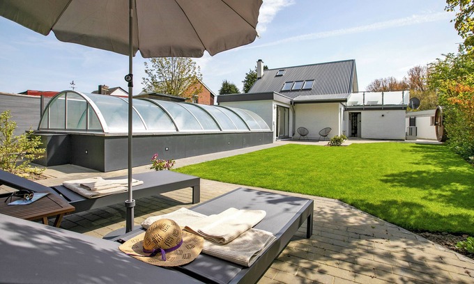 Maasholm-Bad Casa | Casa de vacaciones "Schleibengel" con terraza privada, balcón y Wi-Fi