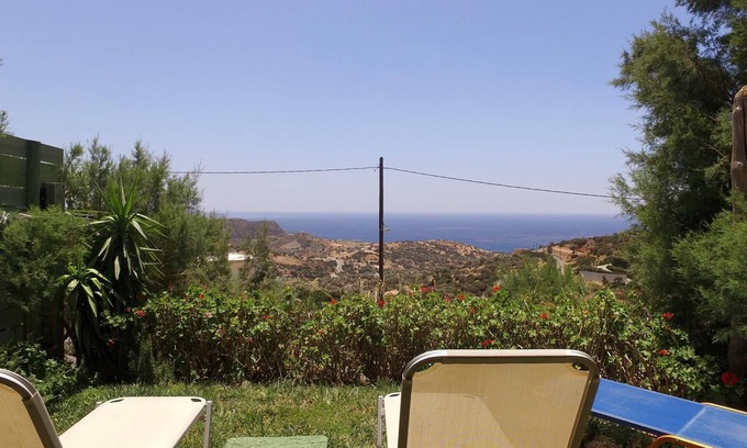 Triopetra Casa | Vacation home with wide panoramic sea view - Holiday home Triopetra, Crete