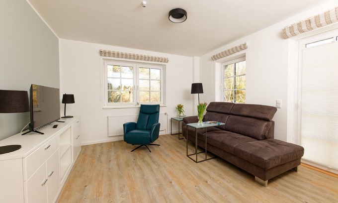 Nebel Apartamento | Vacation with dog / Ground floor apartment with terrace for 3 persons