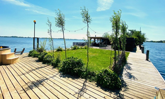 Vinkenkade Chalet De Esquí | Vakantiehuis Waterfront Eiland Vinkeveen