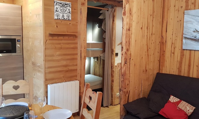 Val-Thorens Apartamento | Val Thorens - 2300 m - T1 bis 29 m2 esquís