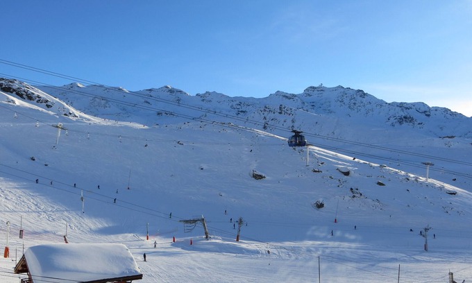 Val-Thorens Apartamento | Val Thorens Estudio orientado al sur al pie de las pistas para 4 personas de unos 27 m².