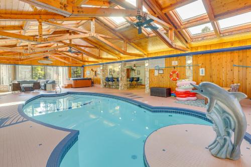 Vermilion Casa | Vermilion River Home with Hot Tub and Private Dock!
