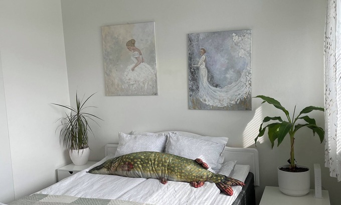 Lahti Apartamento | VesiLahti RoofLevel — Chic 1-bedroom apartment with a loft bed and AC in Lahti