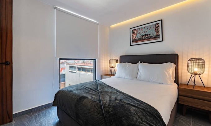 Santa María la Ribera Apartamento | VH | Acogedor depa Kiosco Morisco | 1hab+gym | 325