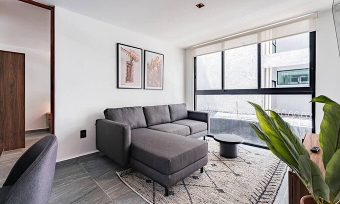 Santa María la Ribera Apartamento | VH l 2 recámaras c/lavadora l 165