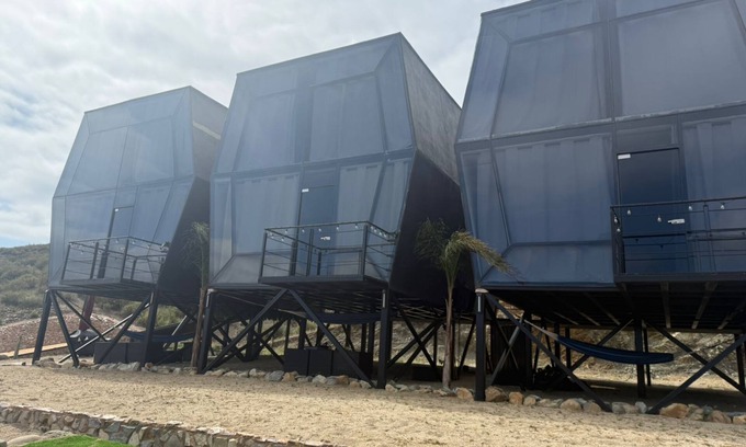 Valle de Guadalupe Cabina | Viña vista Valle de Guadalupe Cozy 2-bedroom cabin.
