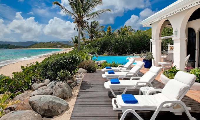 Les Terres Basses Villa | Villa La Mission - Magnificent 5-bedroom villa with private beach