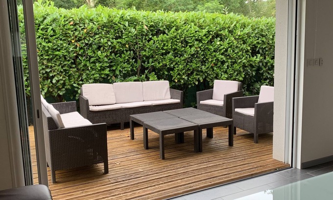 Cazaux Villa | VILLA 130m2 CUENCA D ARCACHON, 5min LAGO CAZAUX, cerca de CAP FERRET Y PLAYAS