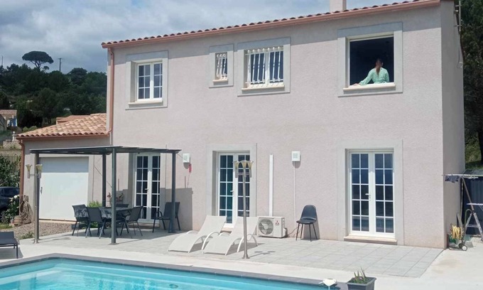 Caunes-Minervois Casa | Casa 4 habitaciones con piscina oferta especial ahora mismo.