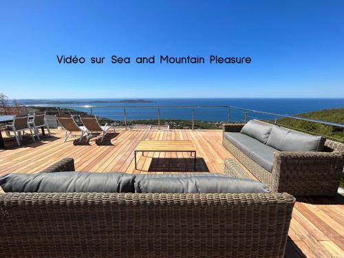 Carqueiranne Villa | Villa 4 Etoiles vue sur les Iles d'Or Carqueiranne Sea and Mountain Pleasure Villa vue mer 180