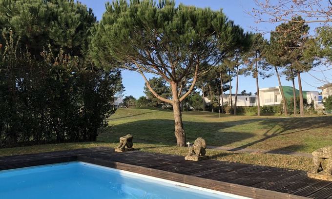 Quinta do Anjo Villa | Villa Africa Chic Retiro de lujo con piscina privada.