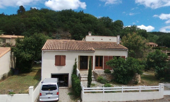 Alet-les-Bains Villa | Casa de la familia, Gran Jardín, 2 a pie de la piscina Aude Alet les Bains