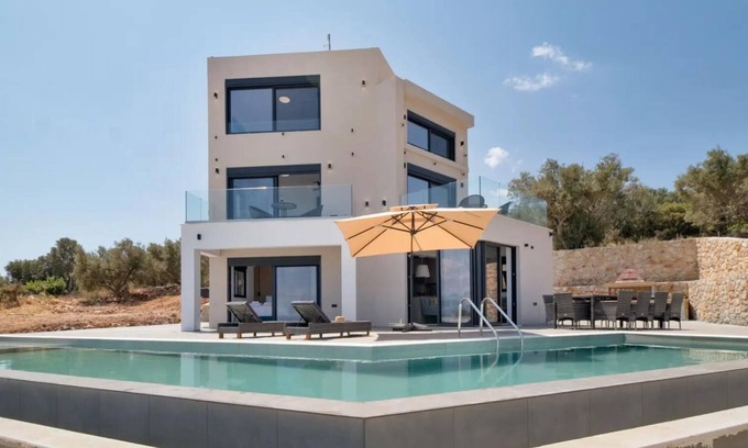 Kavallos Villa | Villa Andria - Cinco Habitaciones Villa, Capacidad 10