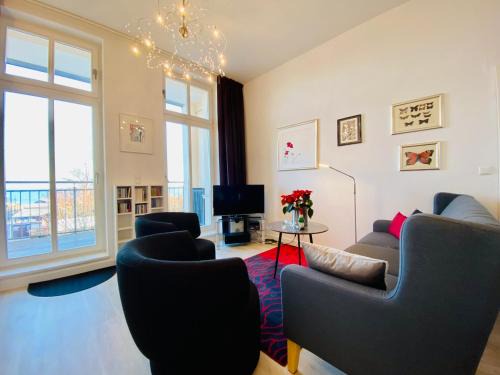 Ahlbeck Apartamento | Villa Anna App. 7 Seeblick
