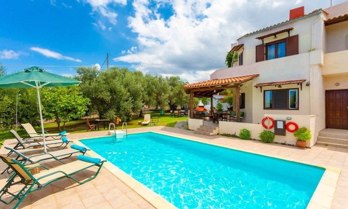 Filaki Villa | Villa Armi - Cuatro Habitaciones Villa, Capacidad 10