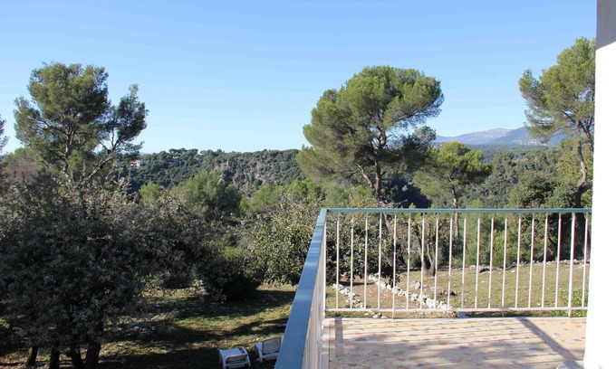 La Gaude Villa | Magnífica vista entre las montañas y el mar!