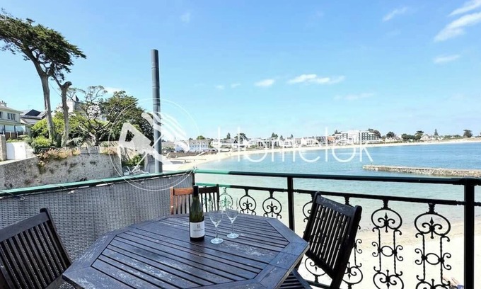 Larmor-Plage Casa | Villa authentique Vue mer 360 Les pieds dans l’eau