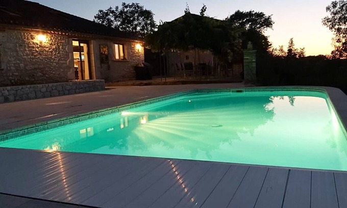 Saint-Beauzeil Casa | Villa Avec Piscine en Campagne Sans vis à Vis/animaux Acceptés