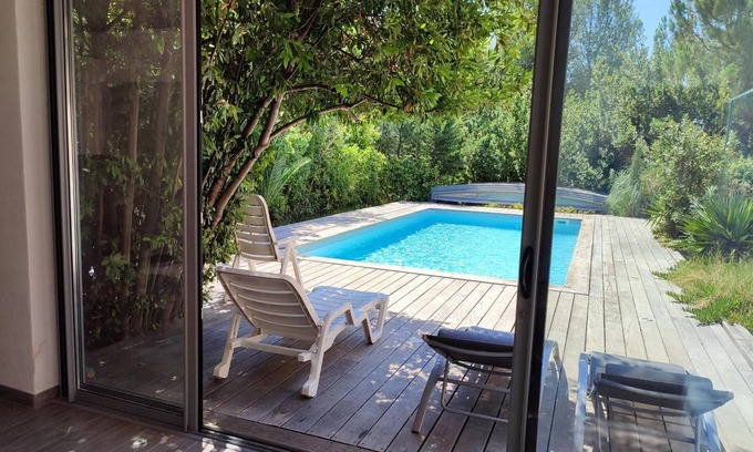 Allauch Villa | Villa 'Avec Piscine Prive' con piscina privada, Wi-Fi y aire acondicionado