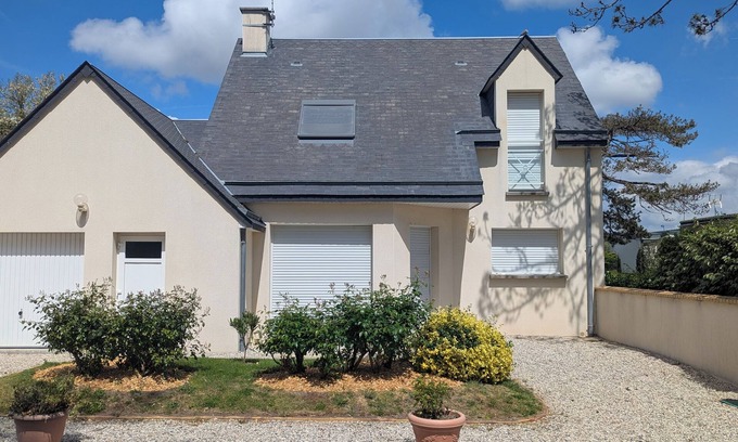 (le) Mesnil Hue Casa | Villa BZ 1min from the sea wall and its sandy beach