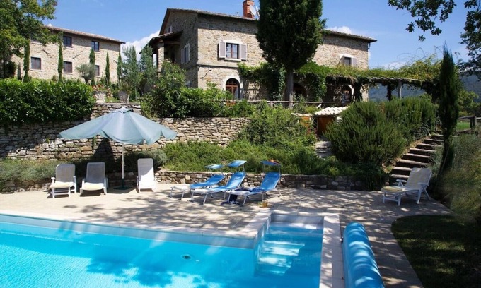Pieve Santo Stefano Casa | Villa Calcina, hermosa casa de campo toscana