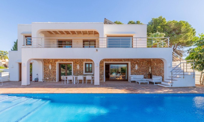 Moraira Villa | Villa "Casa Once Moraira" con vistas al mar, piscina, jardín y Wi-Fi
