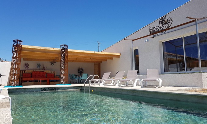 Montseret Casa | VILLA DE ARTISTAS PISCINA PRIVADA EN EL CORAZÓN DE CORBIERES TRANQUILA Y ENTORNO RESTOSO
