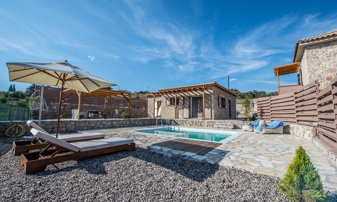 Spanokhorion Villa | Villa DELTA villa de lujo con piscina a 5 km de Lefkada