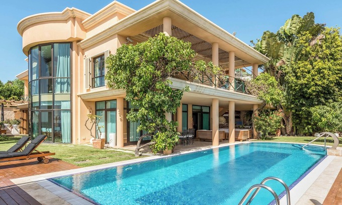 San Agustin Villa | Villa "Albella" con vistas al mar, jardín, terrazas, piscina, bañera de hidromasaje y gimnasio