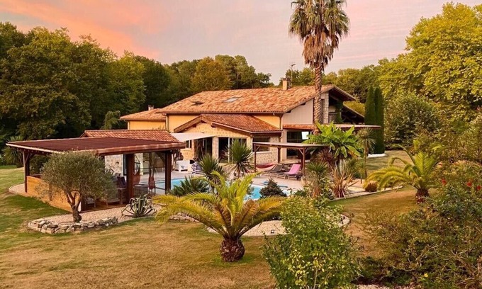 Saint-Martin-de-Seignanx Villa | Villa Larroque las puertas de Bayona, Biarritz, Hossegor y Capbreton
