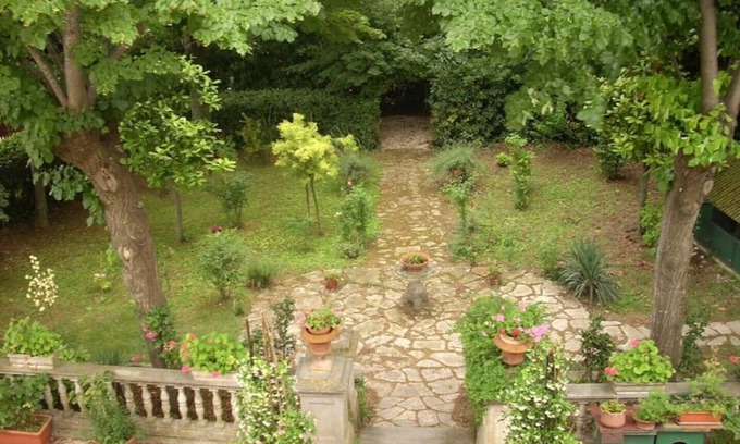 Ancona Apartamento | Villa Fuà con vista al parque privado