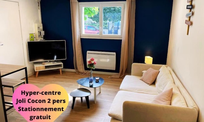 Centre Ville Apartamento | VILLA GABY~ 2 pers ~ Hypercentre