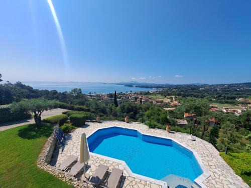 Ipsos Villa | Villa Galini with Private Pool & Incredible Views, Ipsos