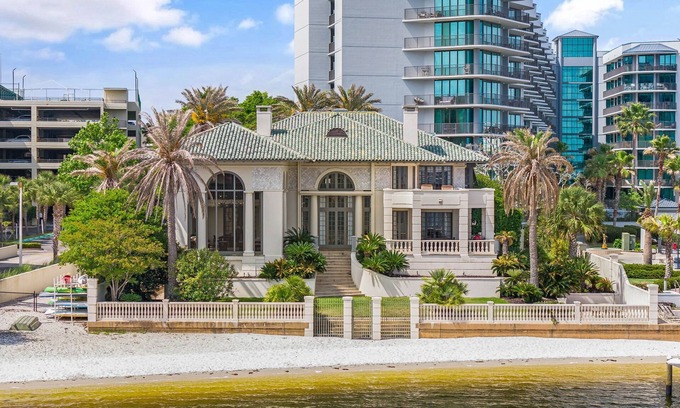 Orange Beach Casa | Villa Grande | Iconic 7BR Waterfront Home w/ Pools, Marina + Private Beach