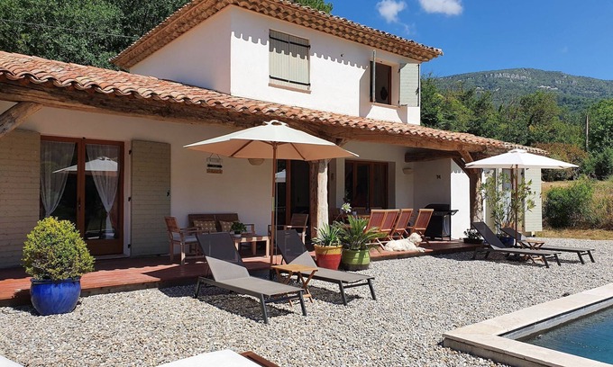 Bargemon Villa | Villa en Bargemon con piscina y vistas