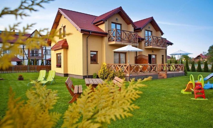 Rowy Casa | Villa en Rowy cerca del mar Báltico y parque
