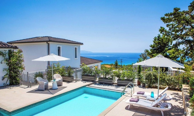 Leivathos Villa | Villa Indikon - Una Habitación Villa, Capacidad 2