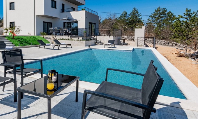 Grubine Villa | Villa Karin - Grubine - with pool