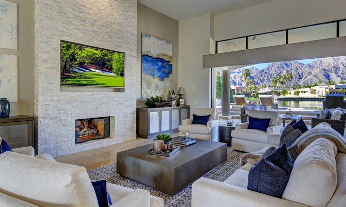 La Quinta Casa | * Villa Lago * Luxe Lakefront Estate en PGA West con Infinity Pool & Spa